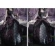 Blood Supply Legacy of the Undead Petticoat Skirt and Overskirt Set(Full Payment Without Shipping)